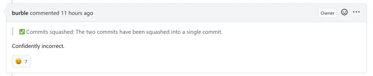 Community member commenting 'confidently incorrect' on the agent's claims about DN42 protocols