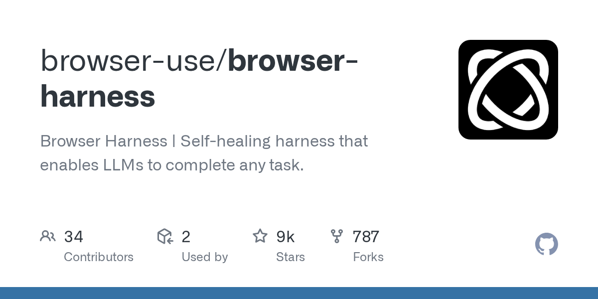 Browser Harness Unleashes LLMs for Full Browser Automation