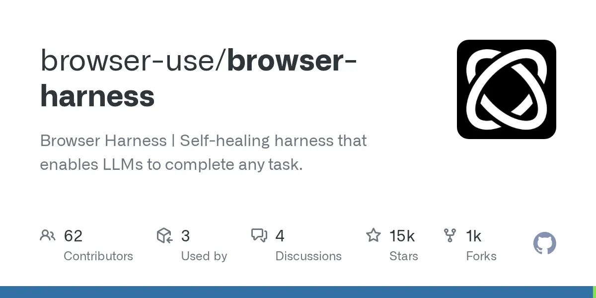 Browser Harness Unleashes LLMs for Full Browser Automation