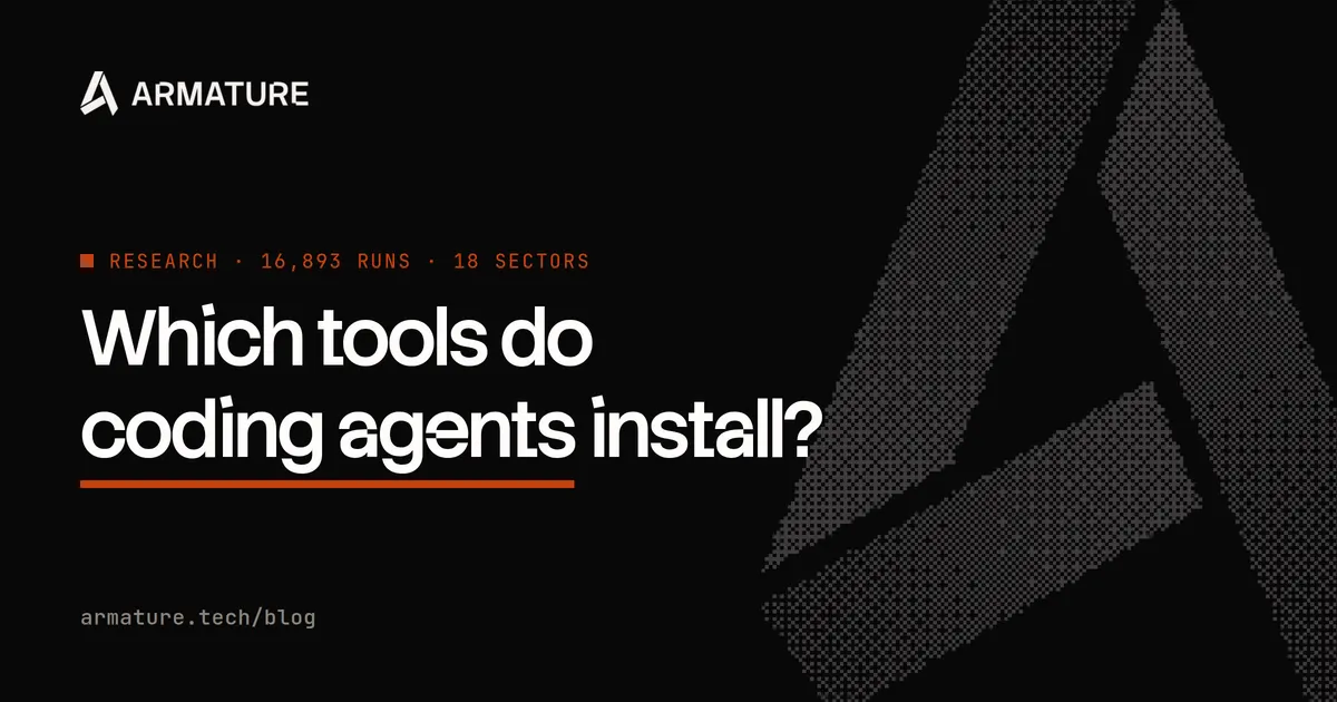 Claude, Codex, and Cursor pick different tools. A 17k-run study reveals why.