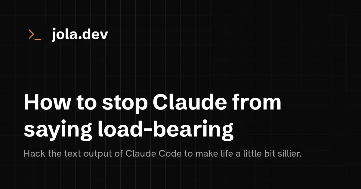 Claude has a verbal tic. Here's how to fix it.