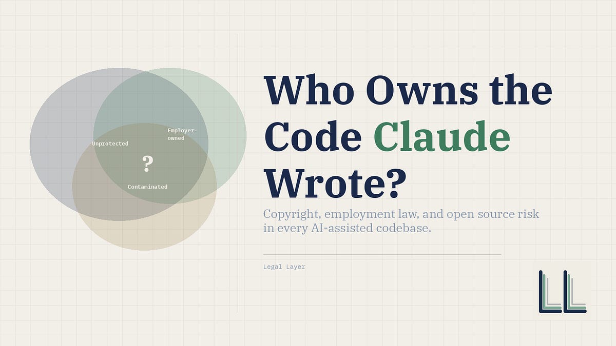 Who Owns Code Generated by Claude Code?