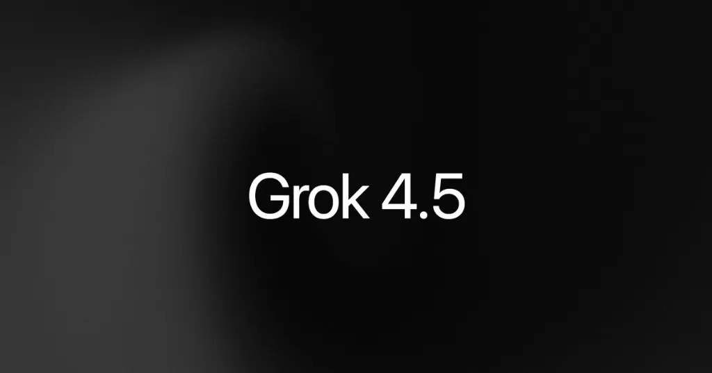 X.AI releases Grok 4.5. The conversational AI model gains new capabilities.